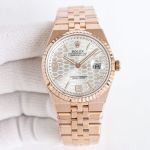 Rolex Oyster Perpetual Land-Dweller 9015 Movement 40/36mm Fluted Bezel Men Watch